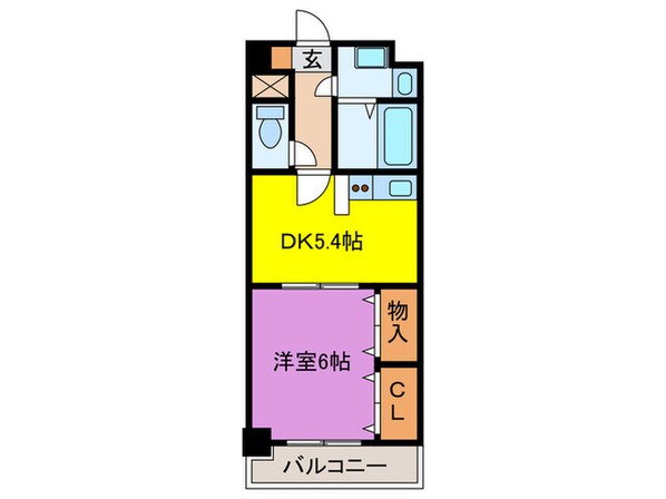 プラシ－ドカ－サの物件間取画像